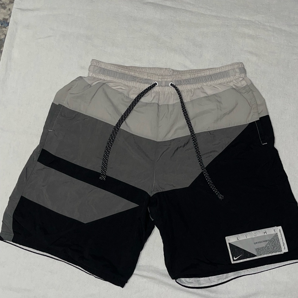 Nike Black and Gray Flight Series Patch